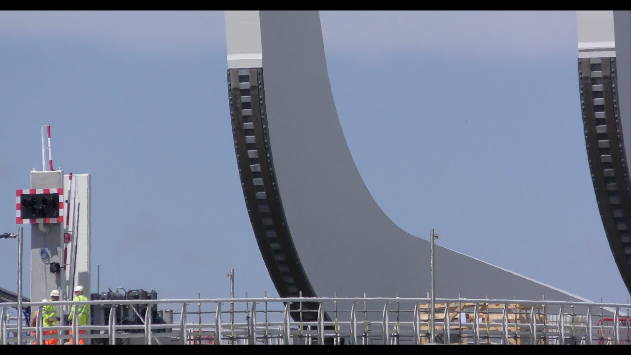 The Gull Wing Bridge, Lowestoft, Suffolk: A Commemorative Piece. Produced on Thursday 20th June 2024