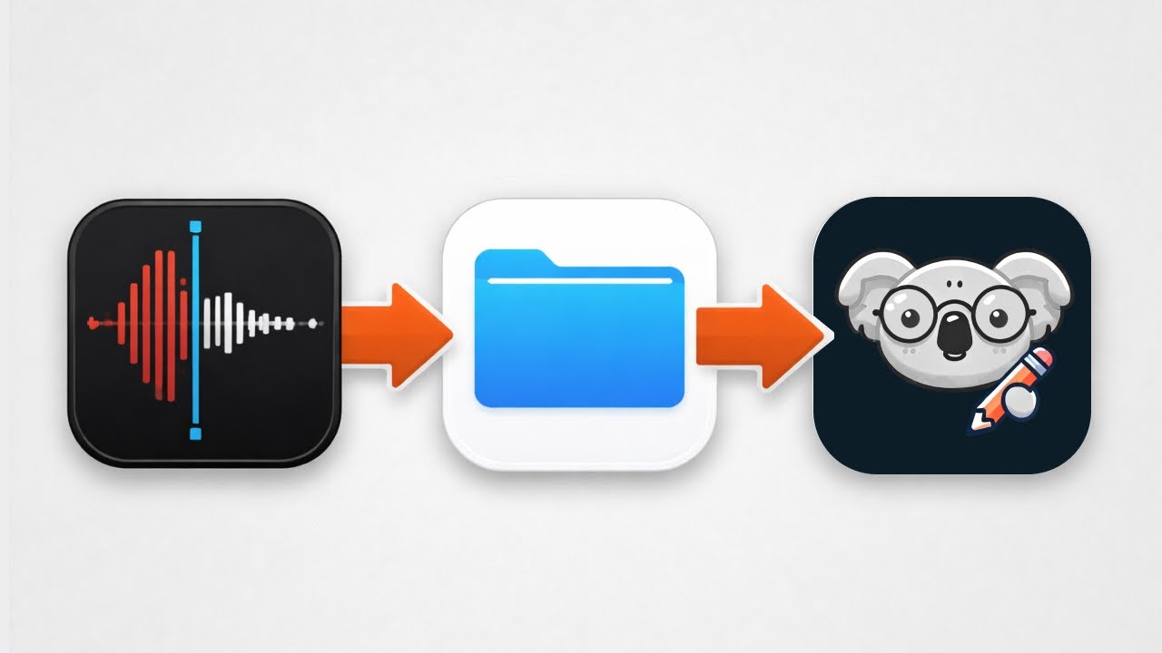 Record with Voice Memos for Kualify 2.0