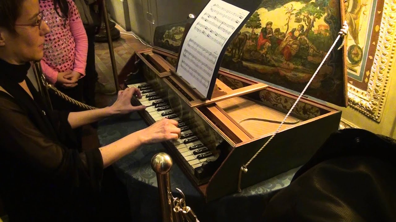 Spinetta-harpsichord