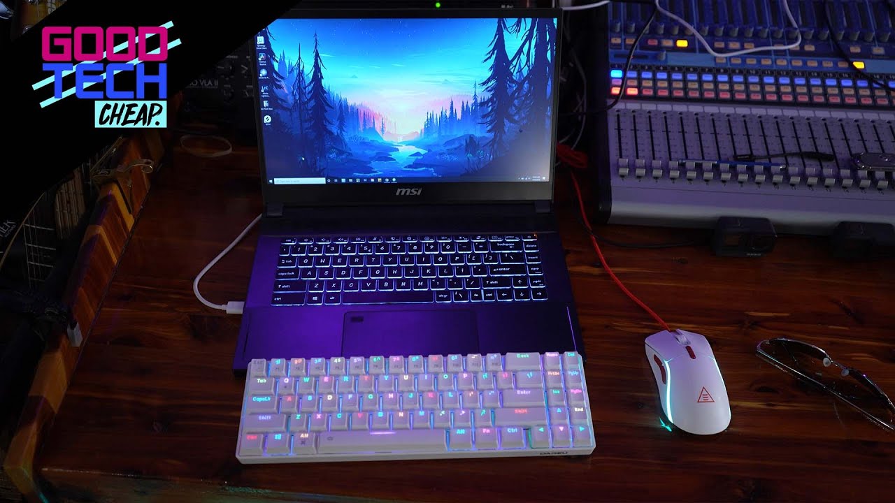 Unboxing Dareu EK871 Tri-mode Connection Hotswap 71 Key Mechanical Gaming Keyboard : Good Tech Cheap