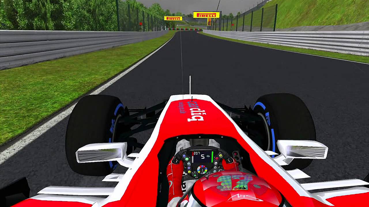 R.I.P. Jules - rFactor - F1 2014 - Jules Bianchi - Onboard Suzuka HD