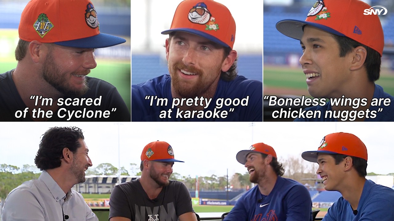 Jerry Blevins & Mets pitchers Nolan McLean, Jonah Tong & Christian Scott have a roundtable talk