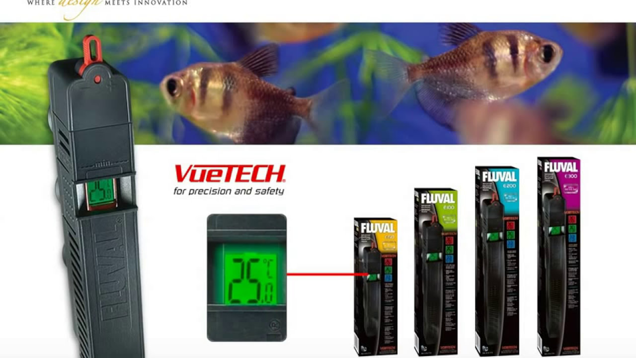 Fluval 'E' Series Aquarium Heater Range