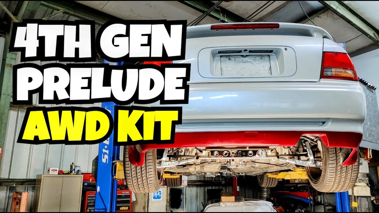 4th GEN PRELUDE AWD KIT INSTALL ⛔ @DC5CREATIONS (IG) ROLLS UP
