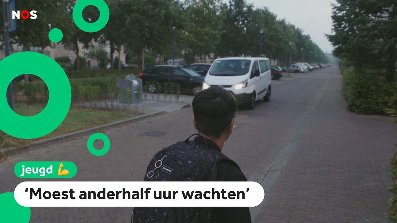 Kinderen te laat op school door taxi-busjes