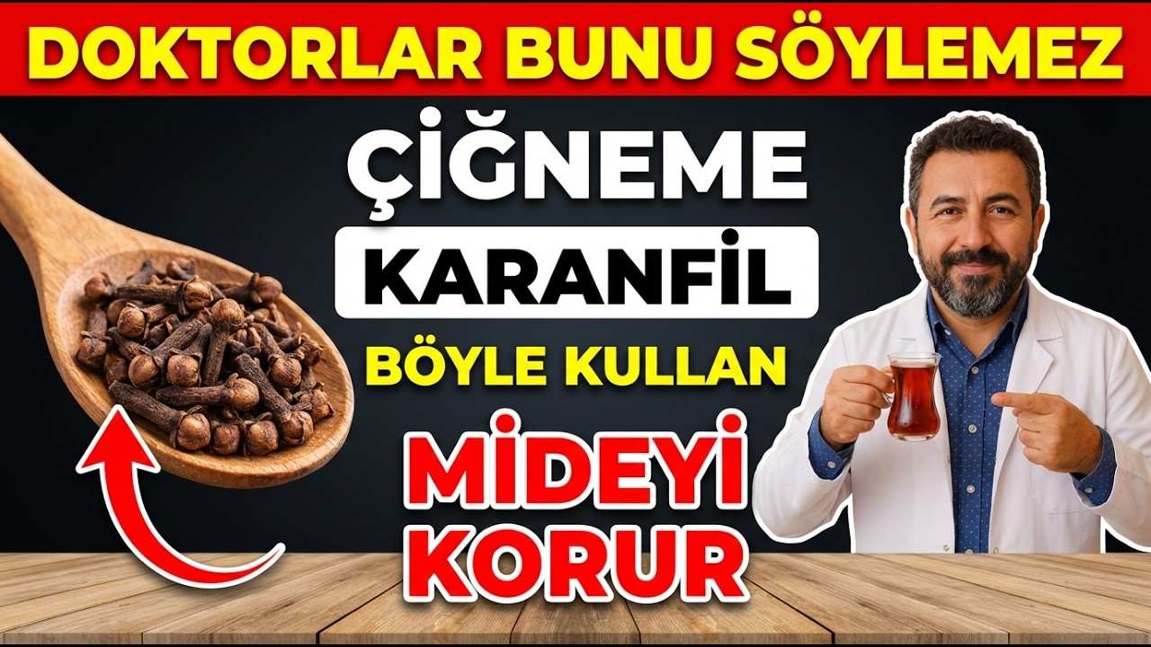 Doktorlar Bunu Söylemez: Karanfili Böyle Kullan