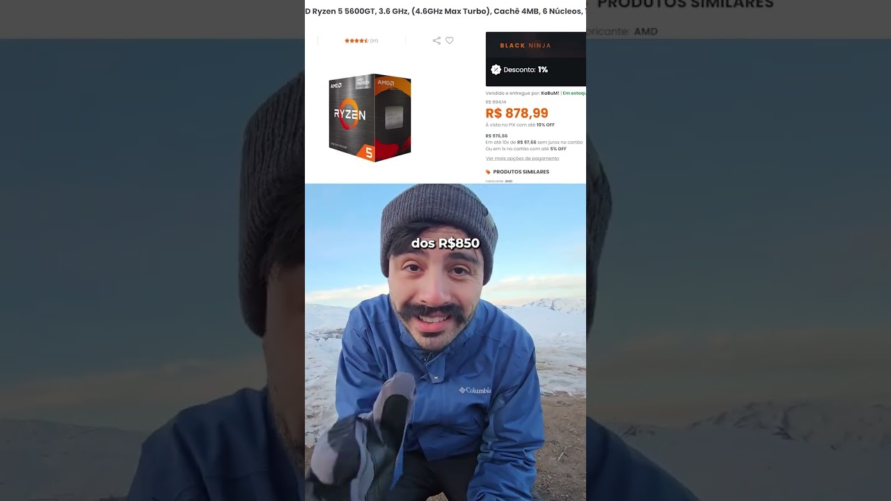 PC Gamer de 2000 Reais !!!