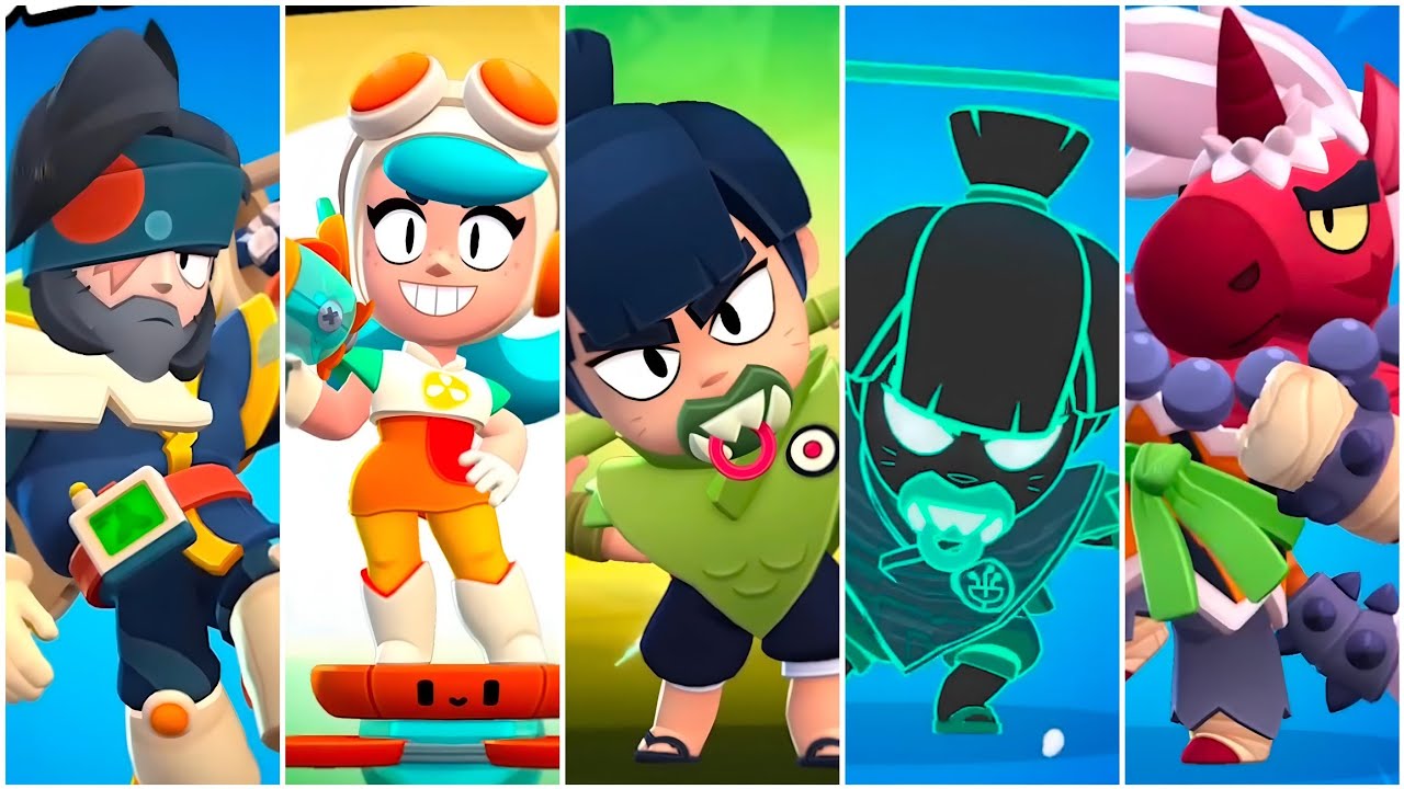 NORI, WENDY & ALL NEW SKINS | SEASON 52 & 53 | Brawl Stars 