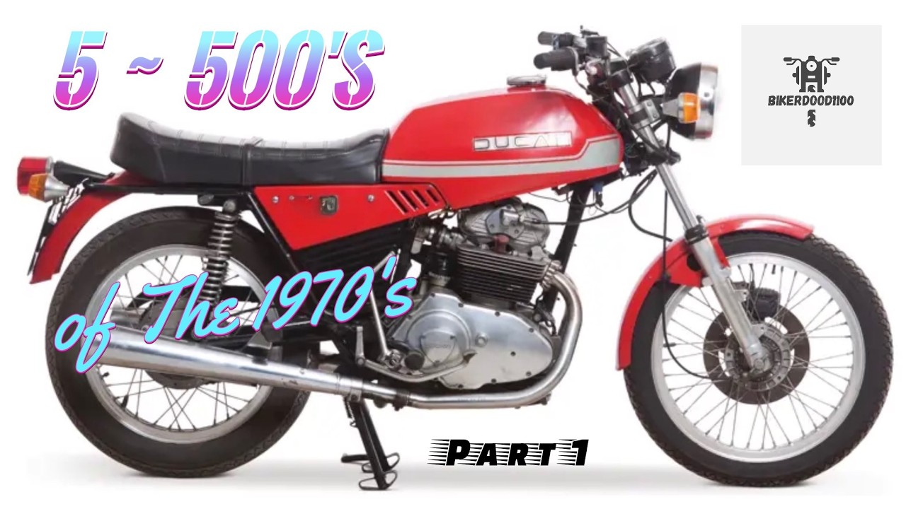 5 мотоциклов объемом 500 куб. см из 1970-х годов. Часть первая.