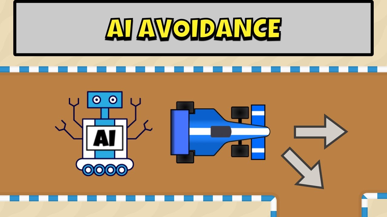 Avoidance in how to create an AI Bot Race Car Controller in Unity tutorial Part 2