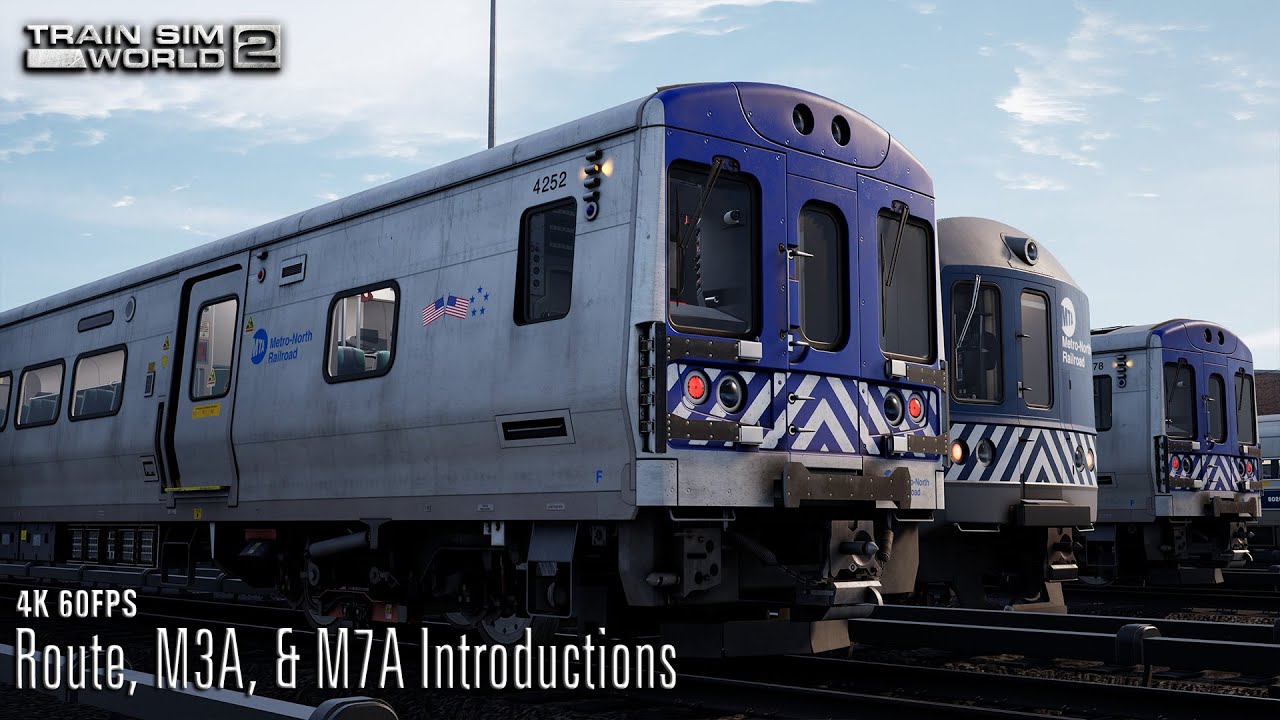 Route, M3A, & M7A Introductions - Harlem Line - First Look - Train Sim World 2