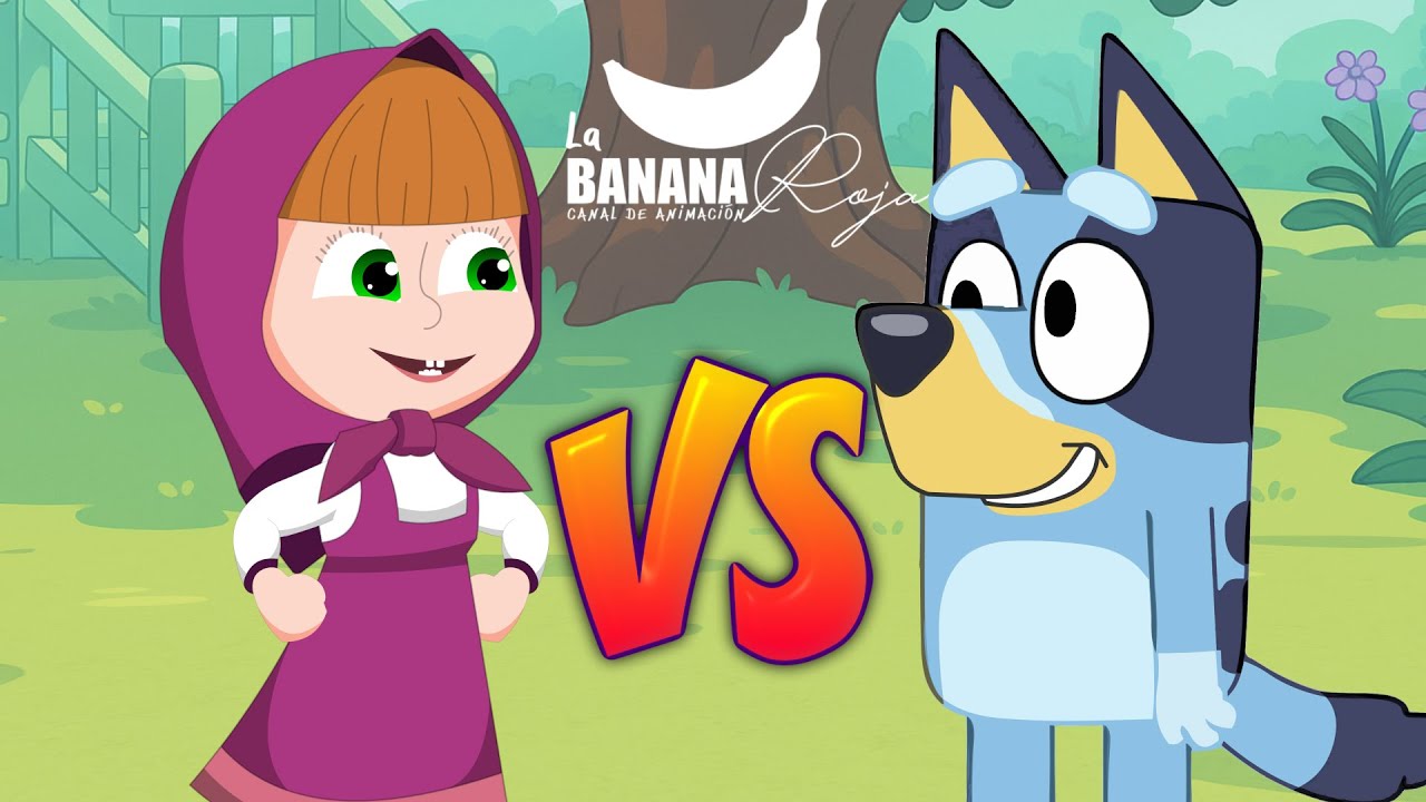 Bluey vs Masha - BATALLA DE RAP ANIMADA Epica