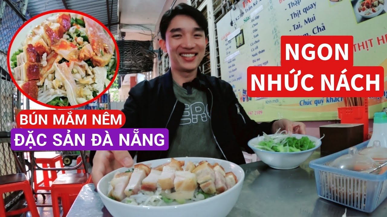 Phố bún mắm nêm nổi tiếng tại ĐÀ NẴNG ăn vào chỉ có ghiền | EM QUÍ MIỀN TRUNG 