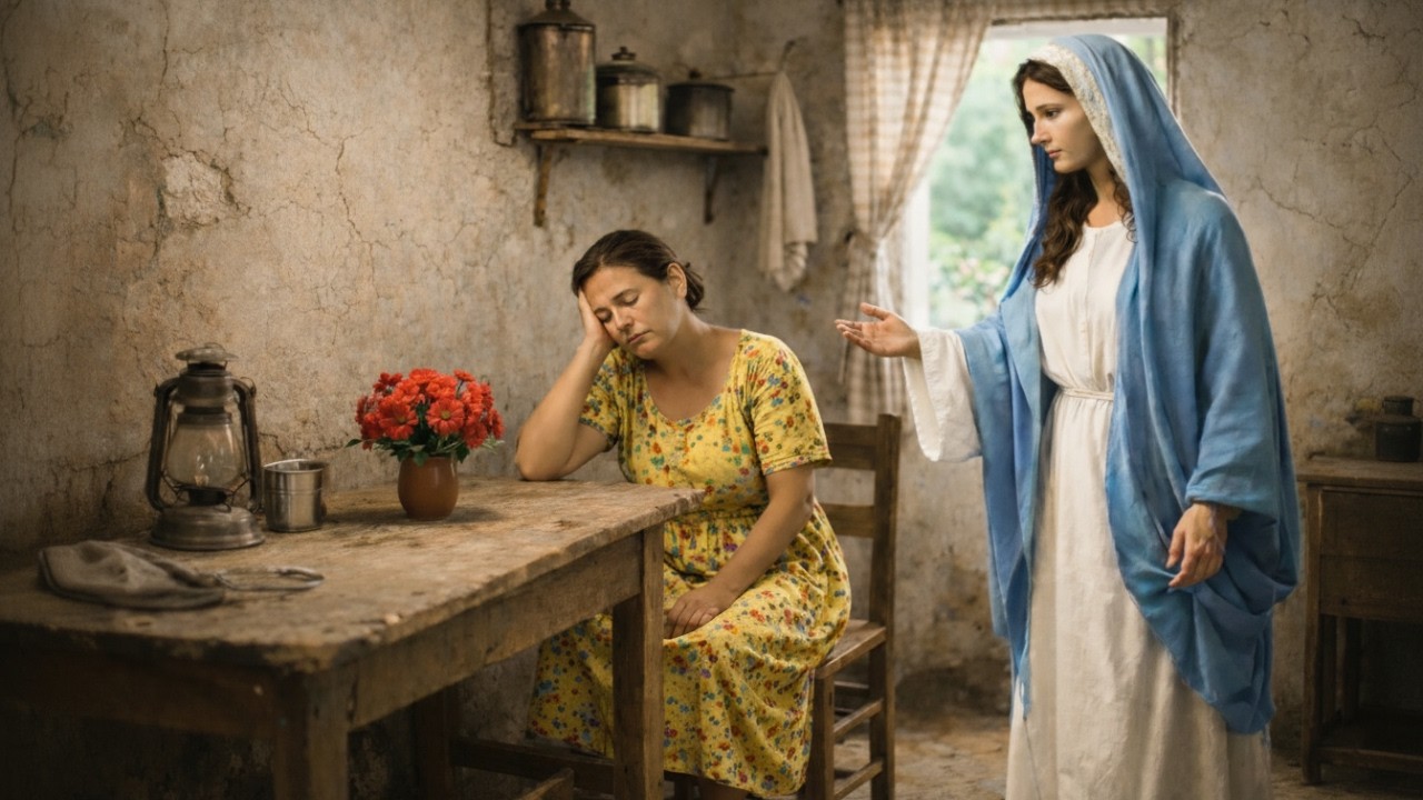 Una empleada doméstica que no podía pagar el alquiler encontró a la Virgen María… y al día siguiente