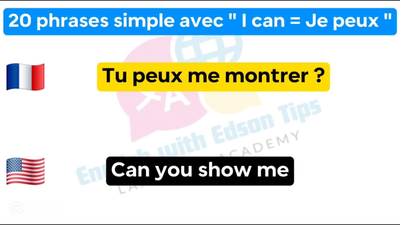 20 phrases très importantes avec 