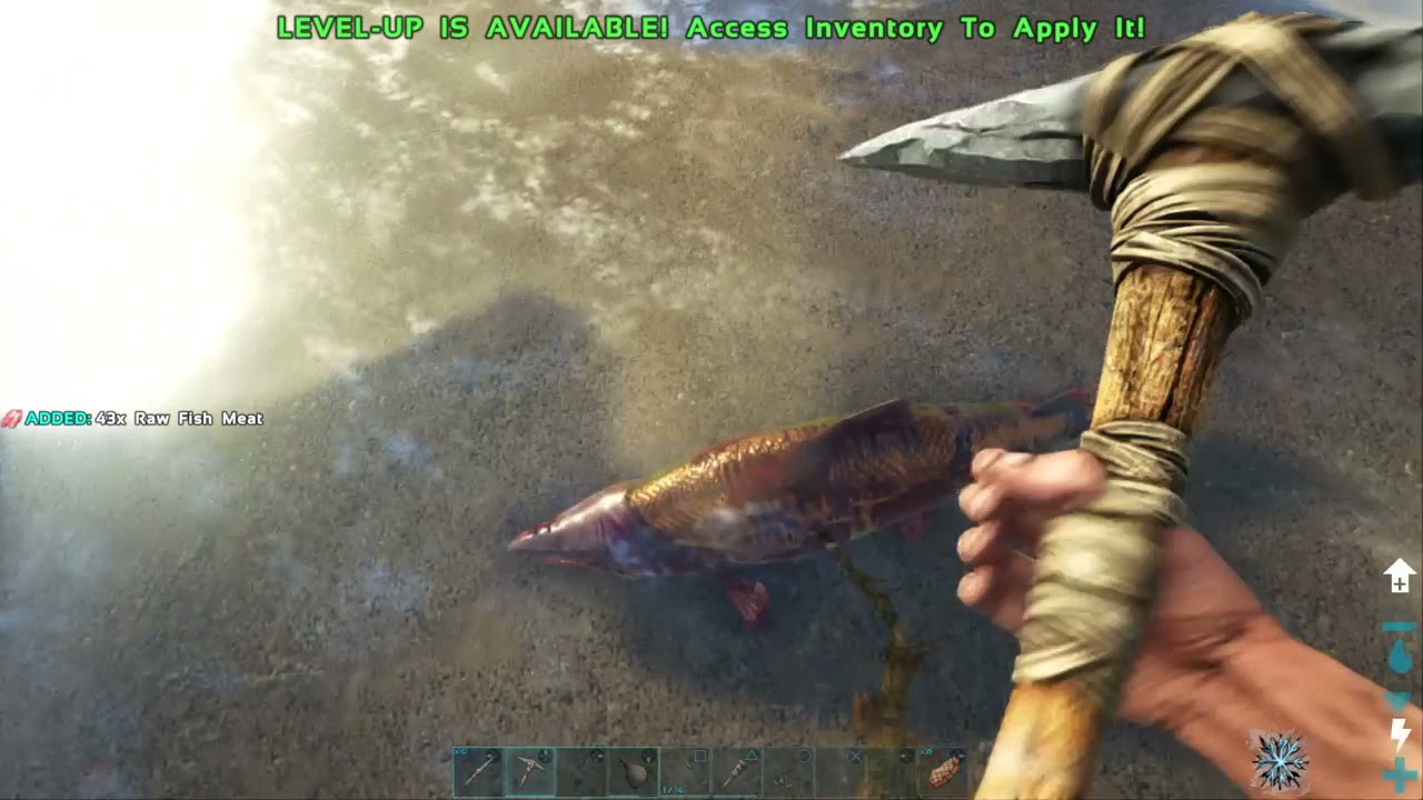 ARK how to get prime meat and prime fish meat