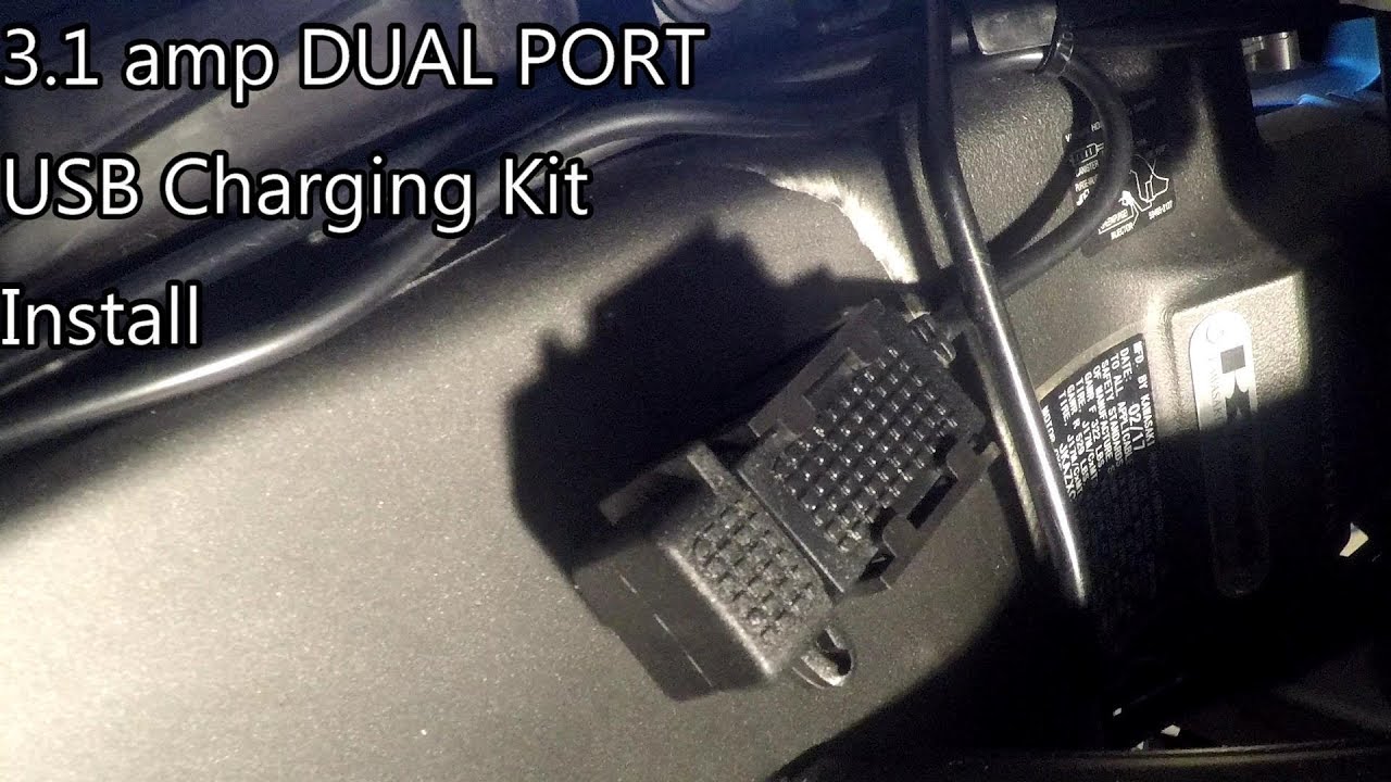 🔧 How to Install DecoStain 3.1amp Motorcycle USB Charging Kit on Gen 5 ZX10R and ZX10RR