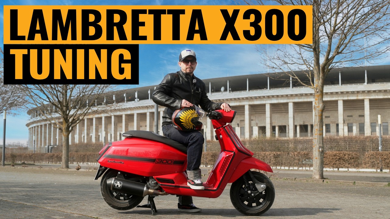 Lambretta X 300 SR Tuning – Optisches Customizing & Performance-Upgrades! 🔥🛵