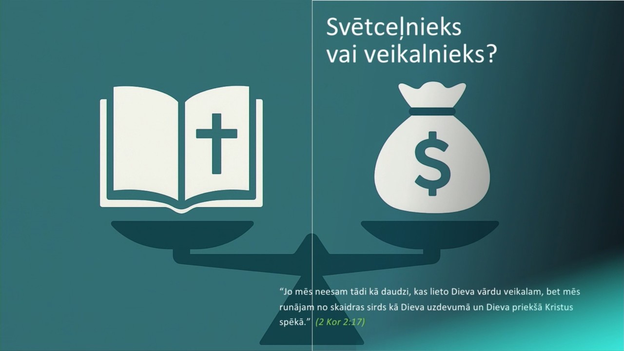 501. Kas ir cilvēks? - Svētceļnieks vai veikalnieks?