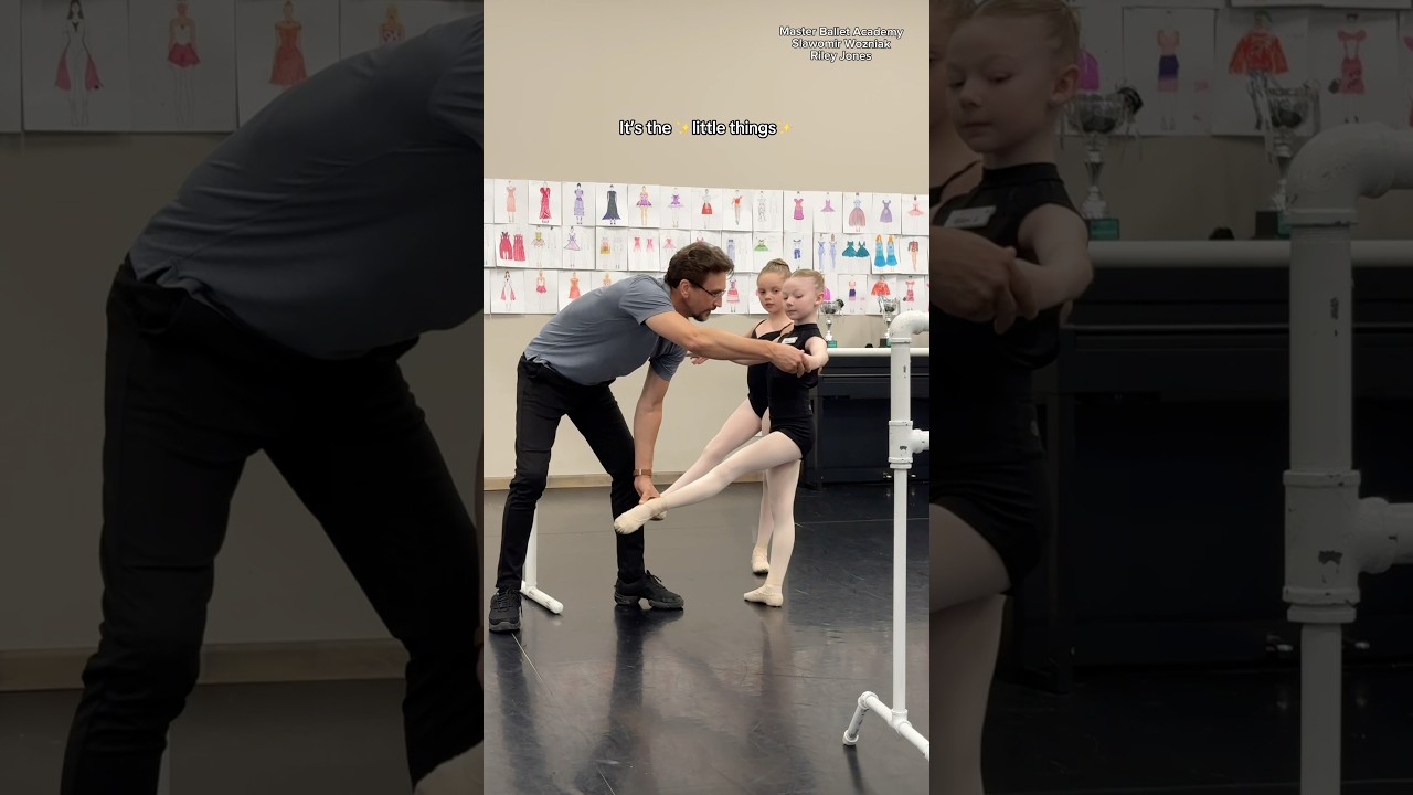Teachers that care 🥹 #ballet #dance #dancer #ballerina #babyballerina #balletclass