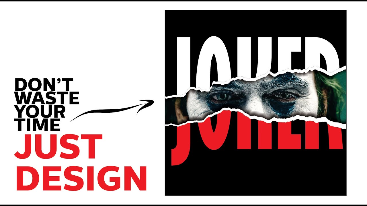 How To Create Broken Paper Effect Movie poster in Coreldraw - Ahsan Sabri