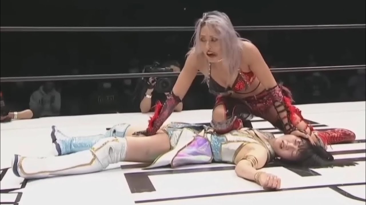 Japanese Women Wrestling Finishers part 3