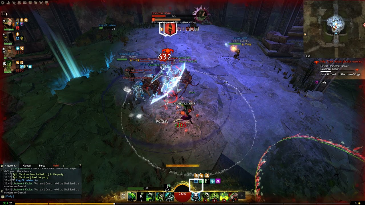 Guild Wars 2 - Ascalonian Catacombs Explorable Mode Path 3 (2021)