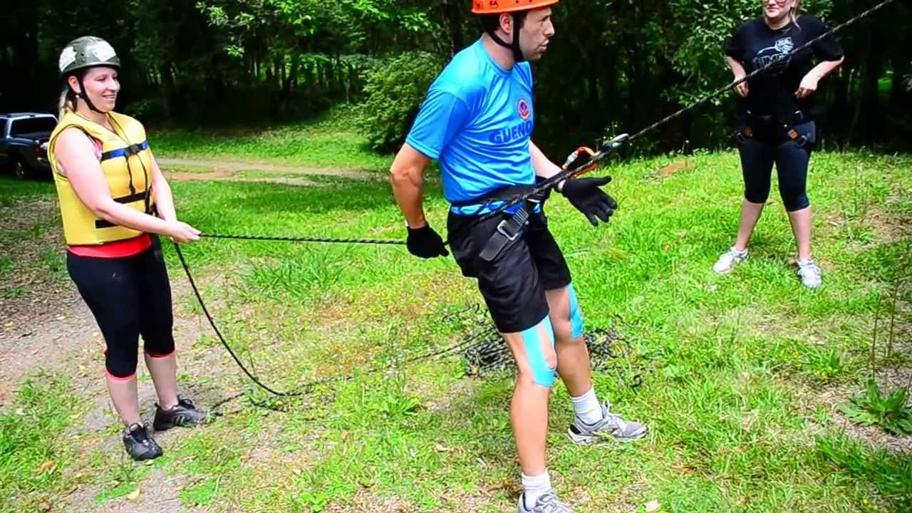Aula de introdução ao rapel para iniciantes