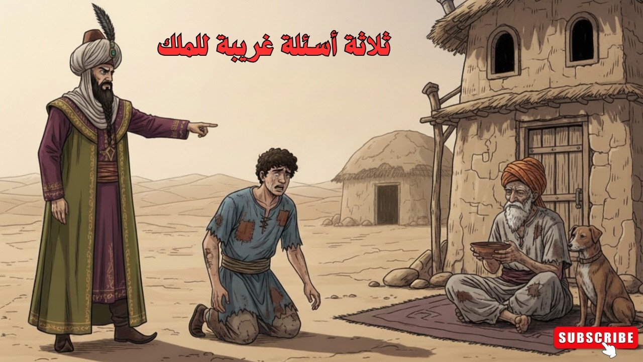 قصة الملك والأسئلة الثلاثة: سر الحقيقة الكبرى والكذب الأكبر