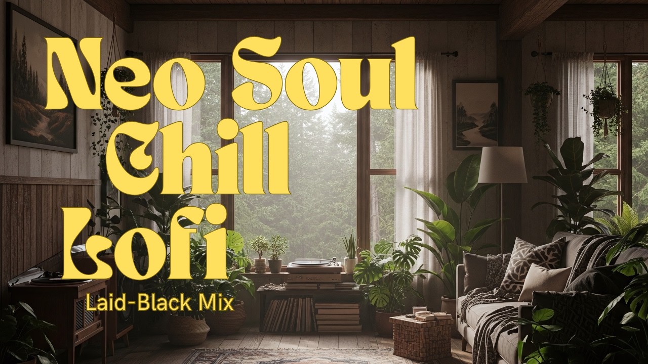 Deep Forest Rhythm Room 🌳 | Neo Soul, R&B Lofi Chill Mix