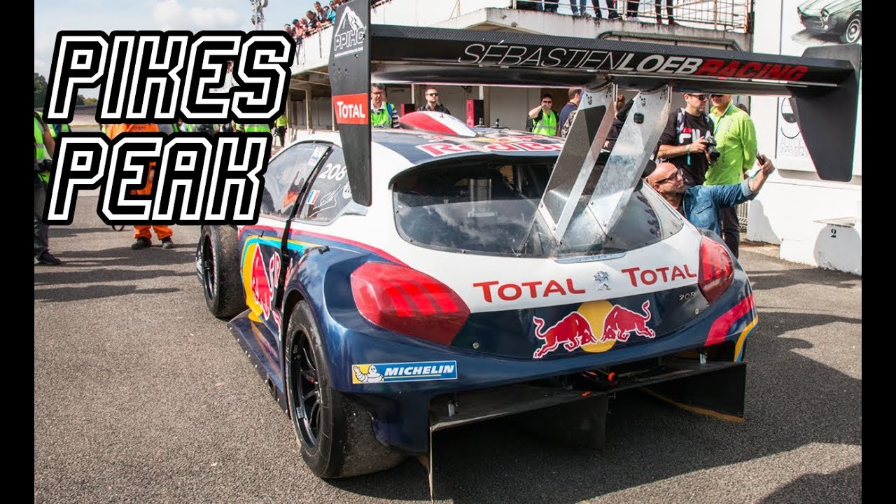 FOLIE : Sébastien Loeb au volant de la 208 T16 Pikes Peak