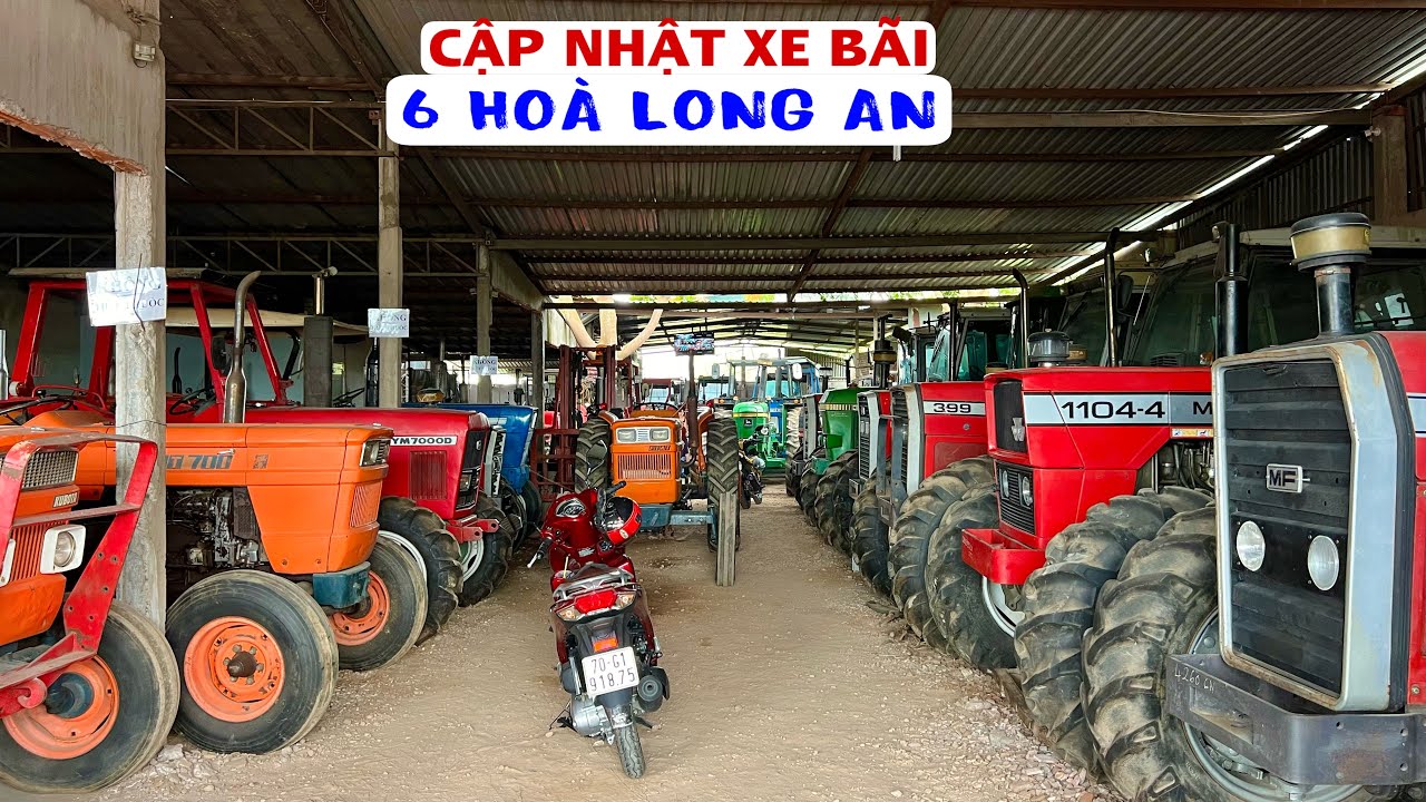 Ghé bãi chú 6 hòa long an cập nhật mấy dòng máy cày có tại bãi cho anh em tham khảo 0919620294