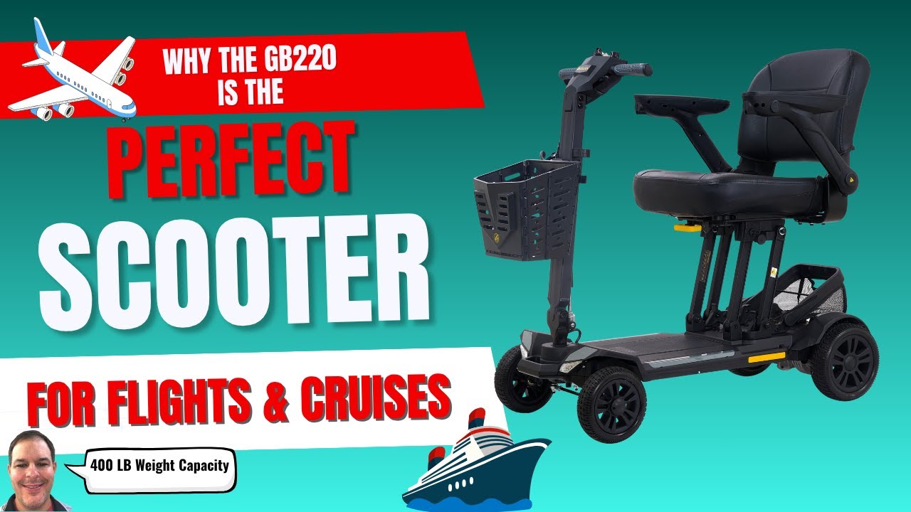 Cruise & Fly in Comfort: Buzzaround Carryon HD Mobility Scooter