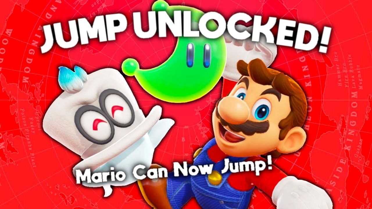 Mario Odyssey BUT Moons Unlock Mario's Abilities