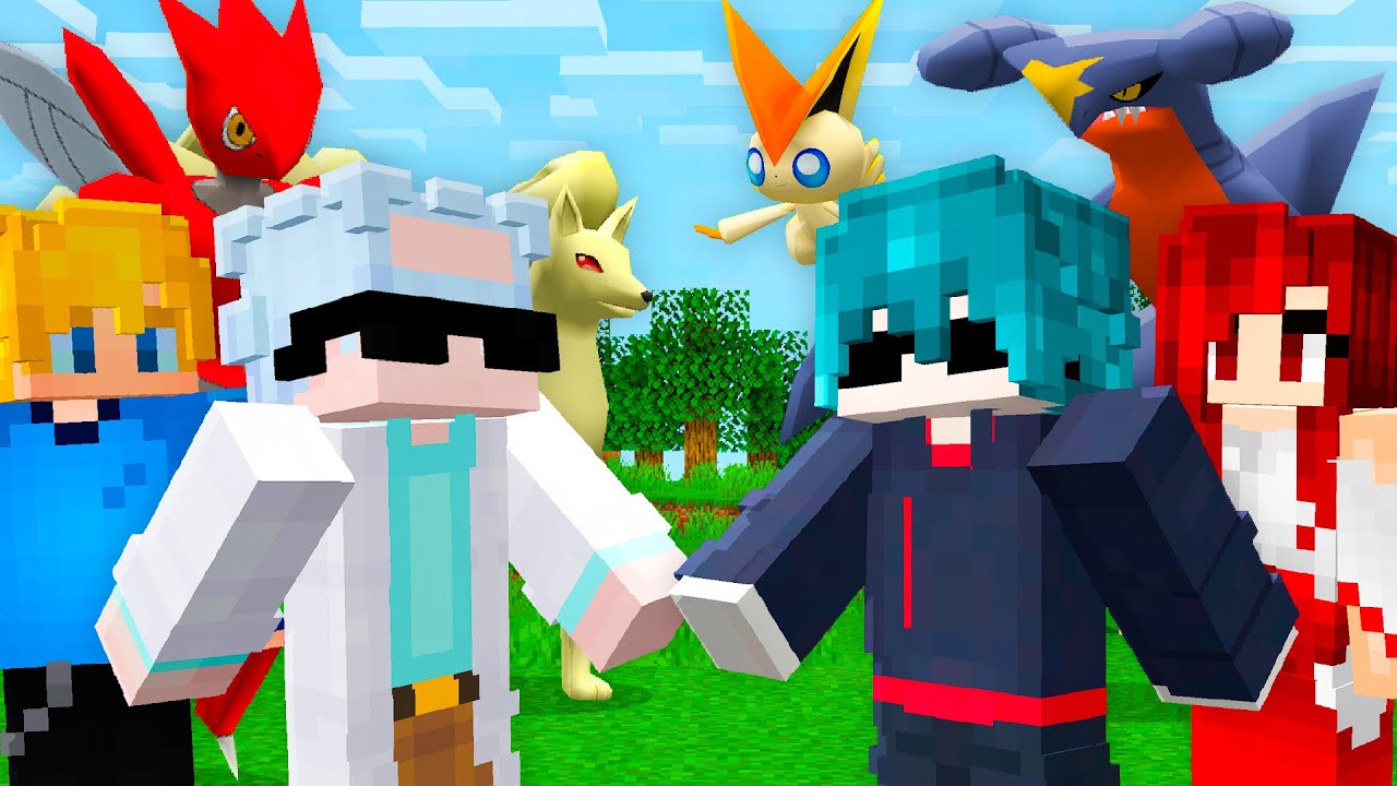 CRIEI UM TORNEIO POKÉMON EM DUPLAS NO MINECRAFT PIXELMON