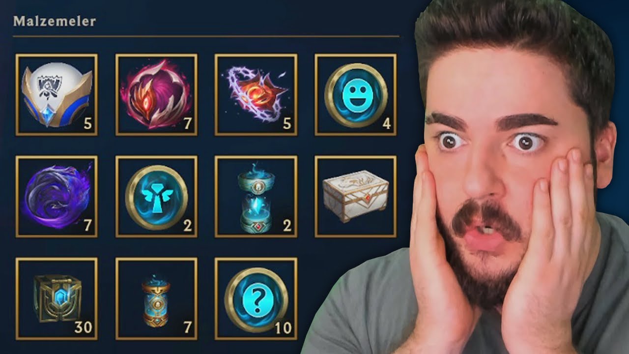 LOL HESABIMDAKİ BÜTÜN KUTULARI VE KÜRELERİ AÇTIM! | Zegabon