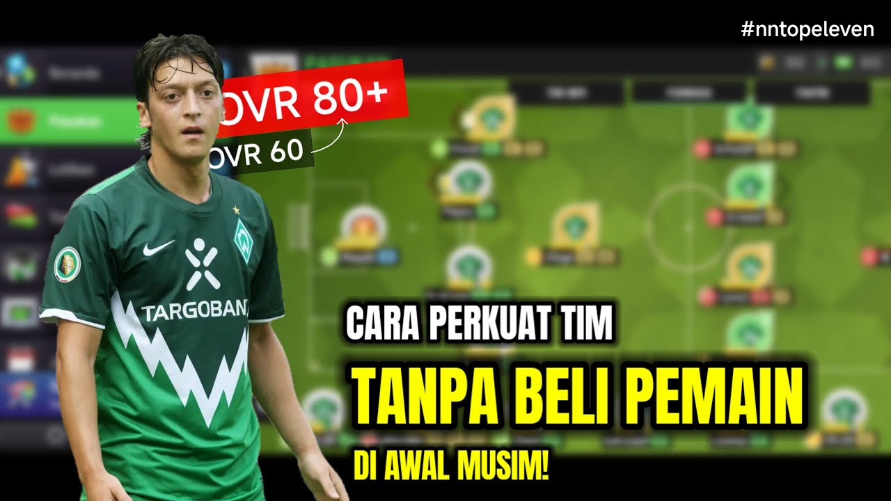 CARA PERKUAT TIM TANPA BELI PEMAIN 🔥 TOP ELEVEN