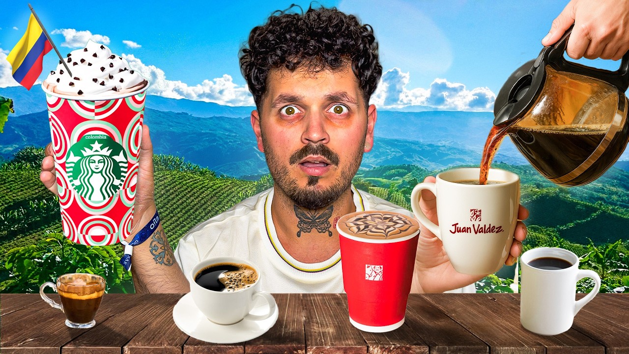 Je teste TOUS  les MEILLEURS caf&eacute;s du monde ! (C&rsquo;est trop)