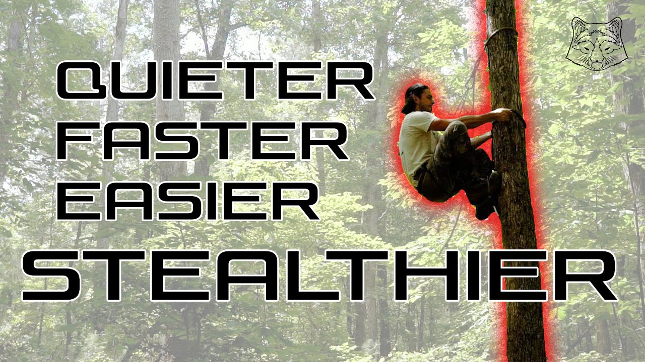 Easiest Way to Climb a Tree for Saddle Hunting | The BANDIT Stealth Climber™ TUTORIAL