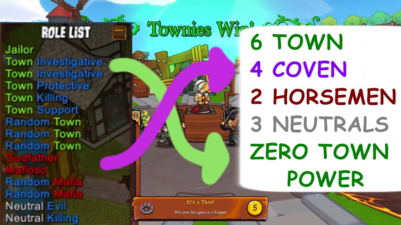 We DOMINATED this 6v9 with ZERO TOWN POWER! | Town of Salem 2 All Any
