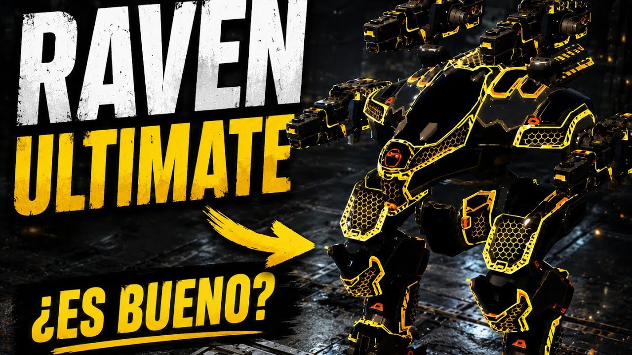 &iquest;Vale la pena el ULTIMATE RAVEN? 🤔 | Test Server | War Robots