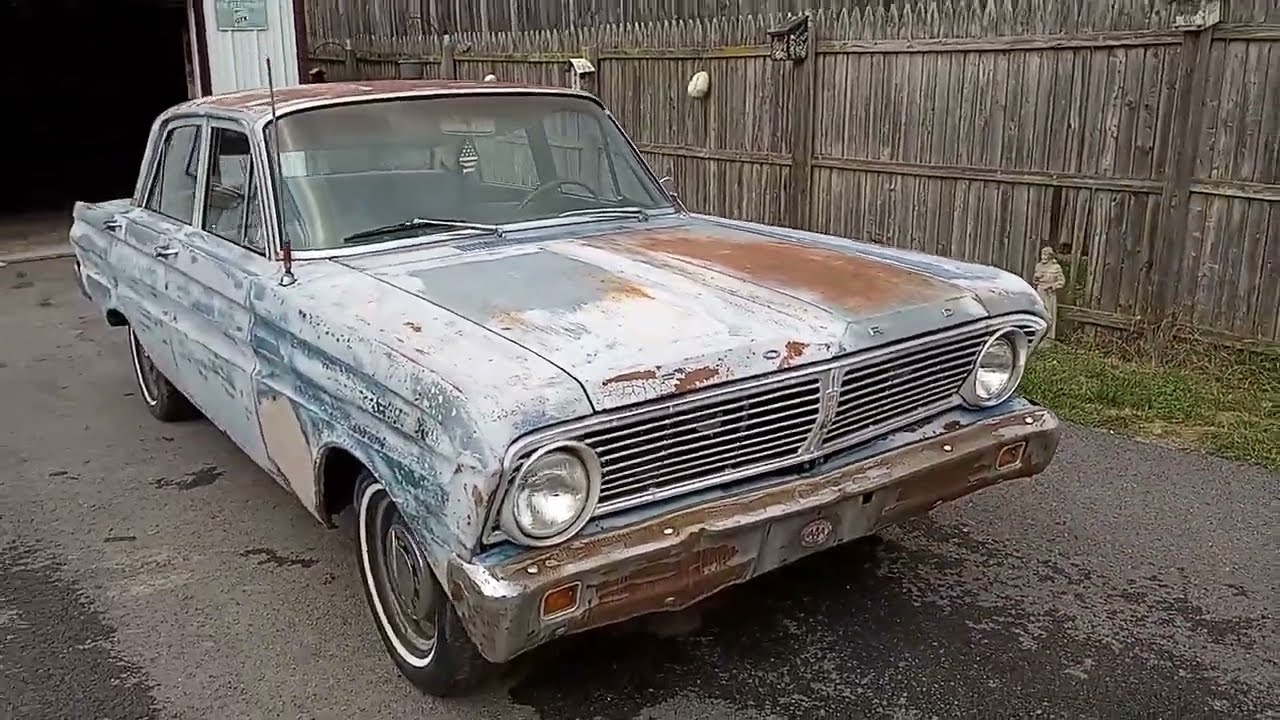 MY FIRST CAR 1965 FORD FALCON 4 DOOR