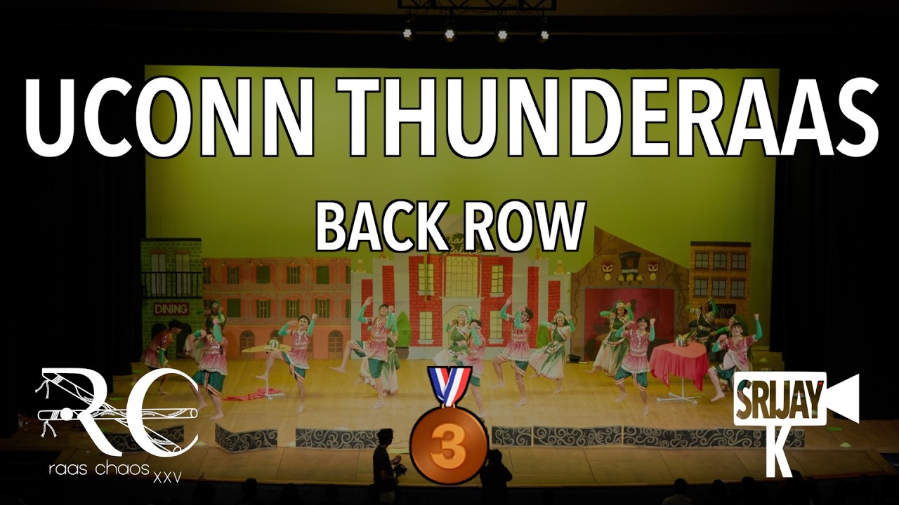 [3rd Place] UConn ThundeRaas | Raas Chaos 2026 [Back Row]
