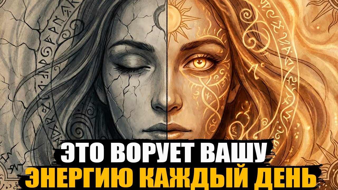 Древнее знание о том: КТО ВОРУЕТ ВАШУ ЭНЕРГИЮ КАЖДЫЙ ДЕНЬ
