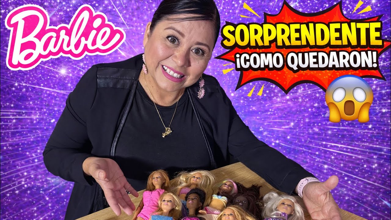 ARREGLANDO BARBIES RESCATADAS DEL TIANGUIS, PARTE 1 ♥️ MARY HR CURIOSIDADES