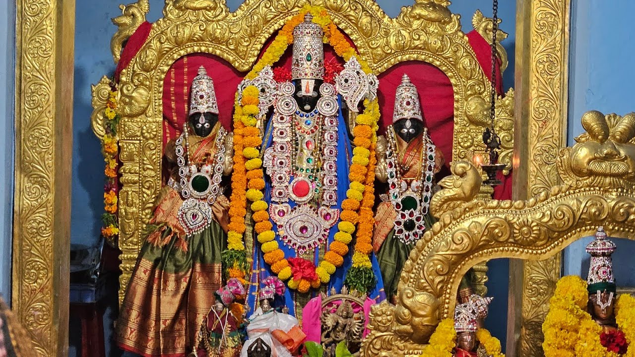 Avanthipuram l Saraswathi temple l sri sridevi bhudevi sametha kalyana venkateshwara swamy temple