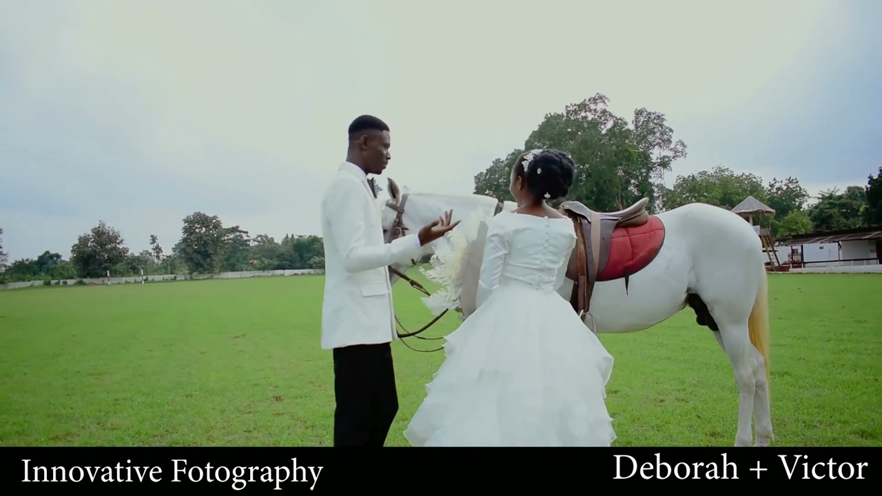A photographer finally gets Photographed. Innovative fotography. Deeper Life Wedding.