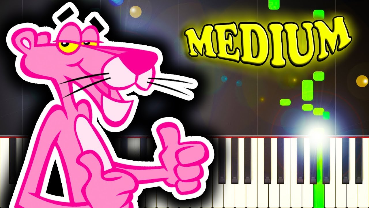 THE PINK PANTHER THEME - Piano Tutorial