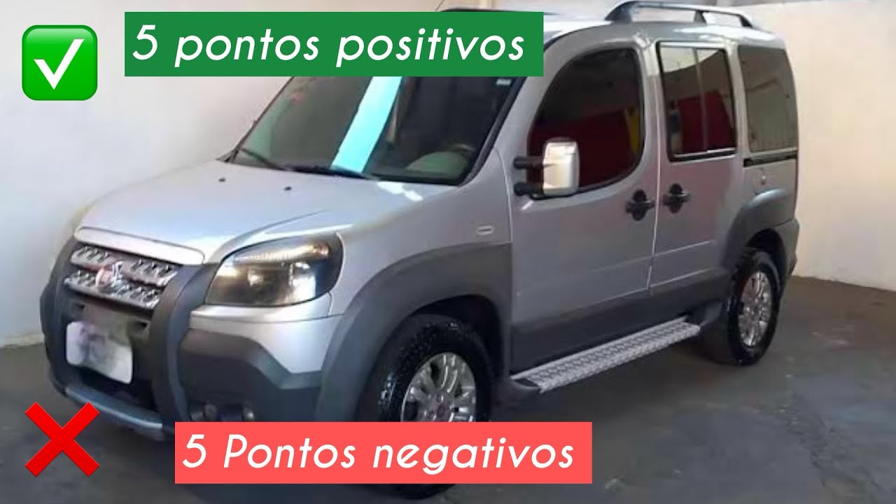 5 pontos positivos da Doblo e 5 pontos negativos