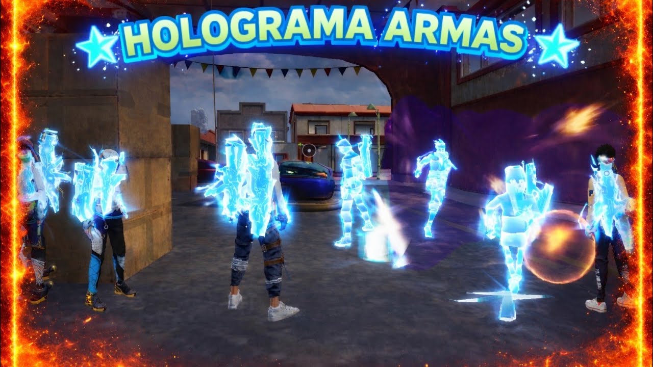 💫HOLOGRAMA PARA FRE FIRE NORMAL 💫